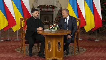 "Traktujemy cię jak bohatera". Tusk zwrócił się do Zełenskiego