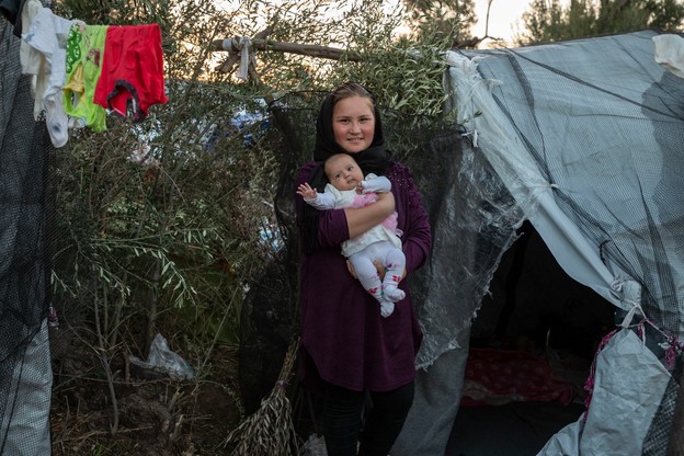 Uchodźcy na Lesbos