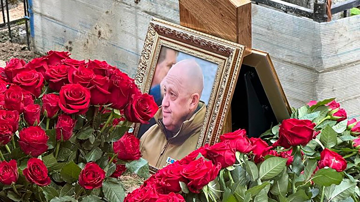 Pogrzeb Jewgienija Prigożyna był prywatny. Putin nieobecny, na cmentarzu rosyjskie służby