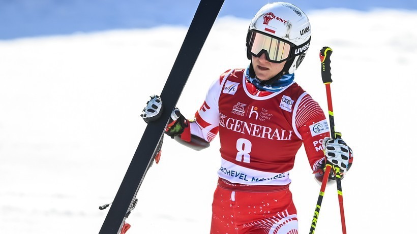 Alpejski PŚ: Maryna Gąsienica-Daniel nie ukończyła pierwszego przejazdu giganta w Sestriere