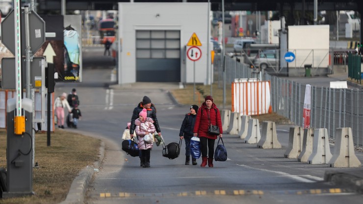 Wojna w Ukrainie. Do Polski przybyło 624,5 tys. uchodźców z Ukrainy