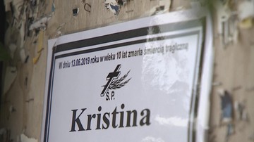 Pogrzeb 10-letniej zamordowanej Kristiny. Rodzina prosiła o przyjście w jej ulubionych kolorach