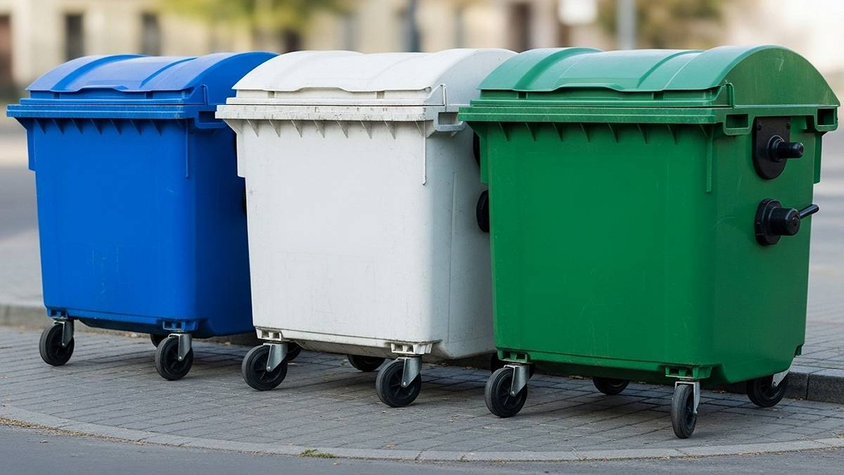 Pojawiły się białe kubły. Jakie odpady do nich wyrzucać?