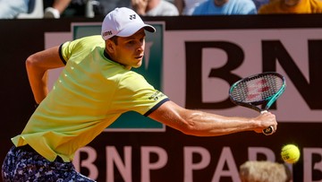 ATP w Rzymie: Hurkacz odpadł w pierwszej rundzie po wyrównanym meczu