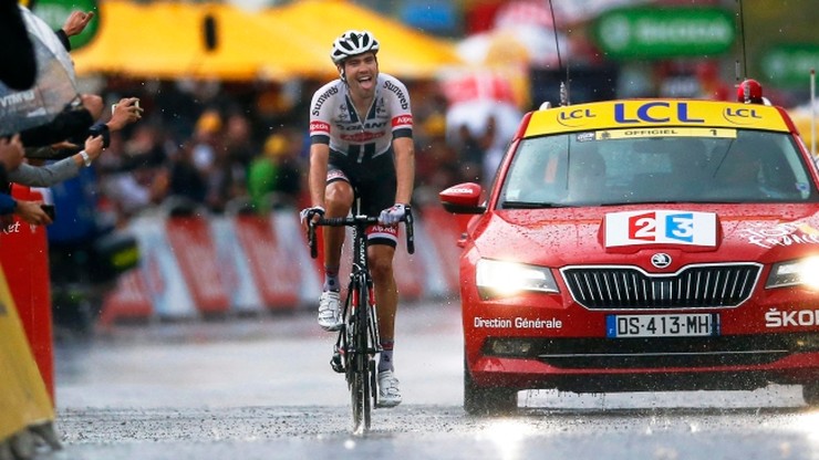 Tour de France: Majka trzeci! Dumoulin wygrał dziewiąty etap