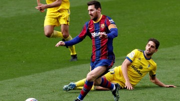 Barcelona straciła punkty z Cadiz. Rekord Lionela Messiego