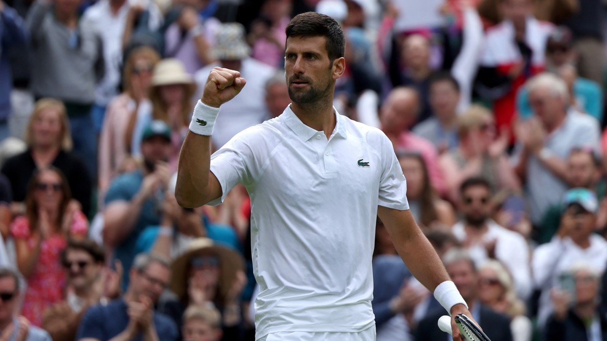 Novak Djoković w drugiej rundzie Wimbledonu