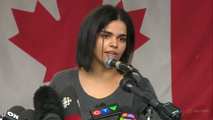 Saudyjka, która uciekła do Kanady, zamierza działać na rzecz kobiet