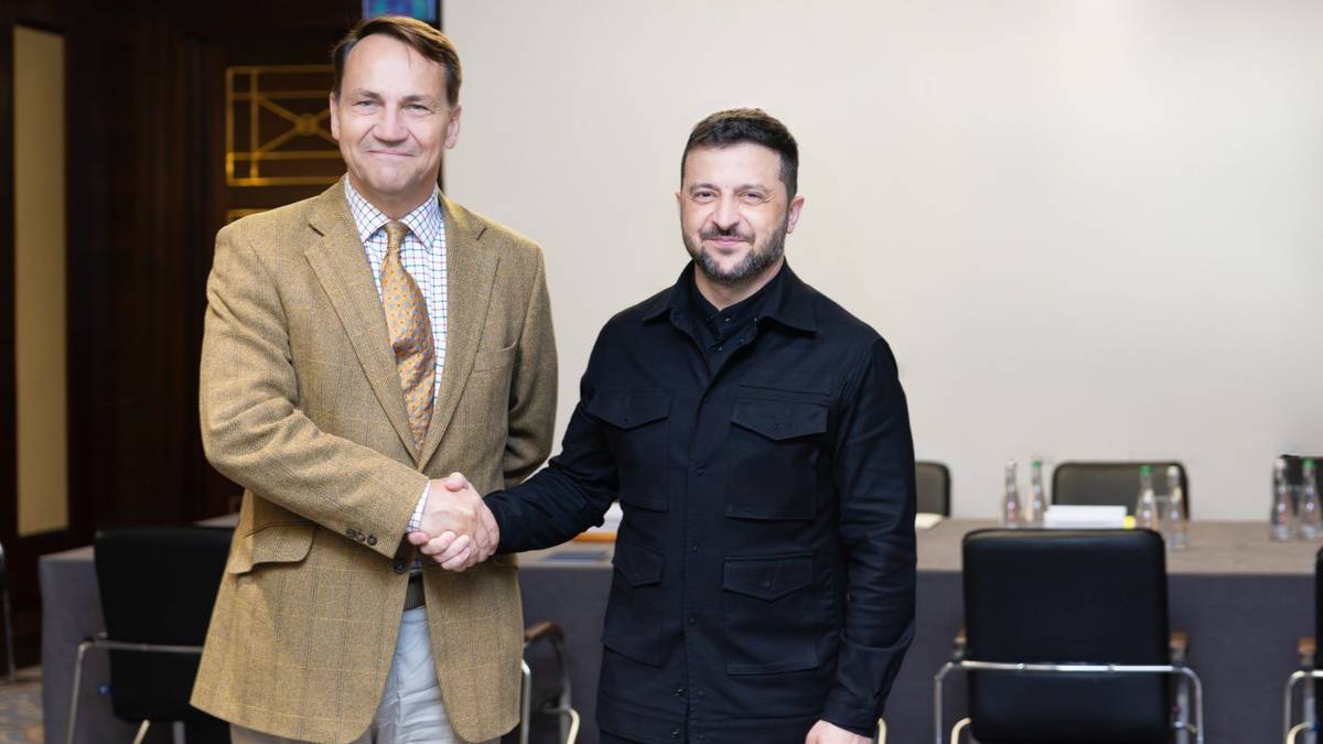 Radosław Sikorski z wizytą w Kijowie. Spotkał się z prezydentem Ukrainy