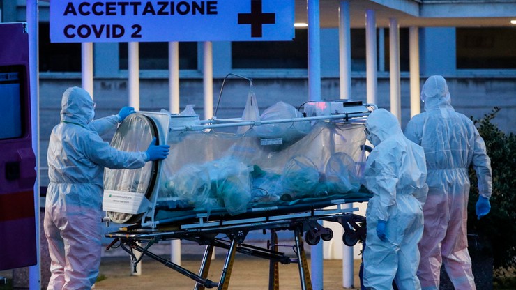 Ponad 2,5 tys. ofiar koronawirusa we Włoszech. Kilkaset zgonów w ciągu doby