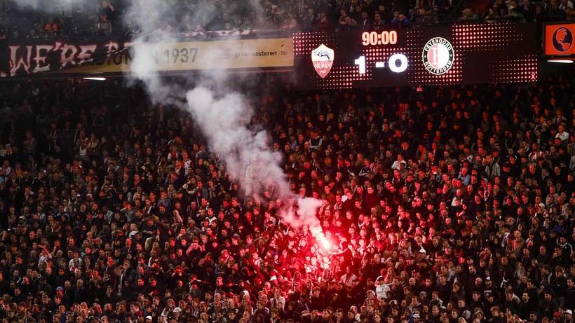 72 fanów Feyenoordu aresztowanych po zamieszkach w Rotterdamie