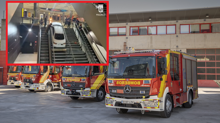 Hiszpania: Auto wjechało na stację metra. Interweniowali strażacy