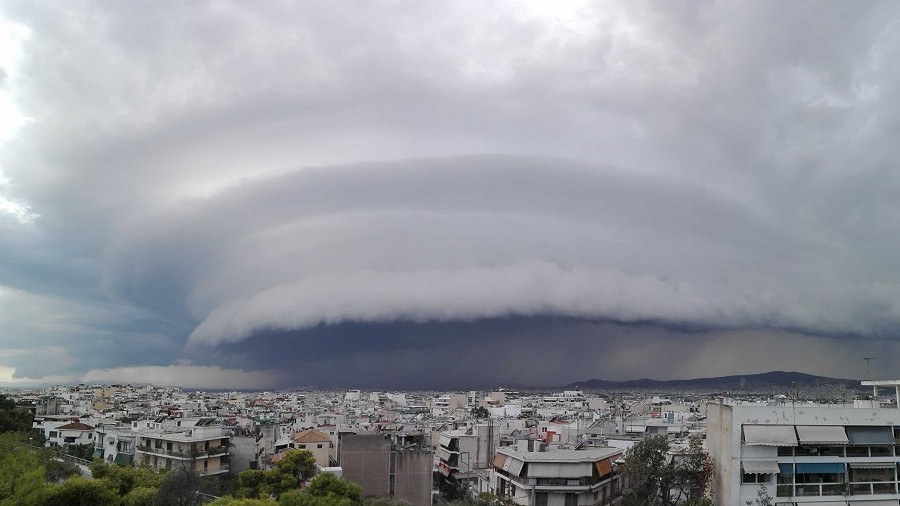 Fot. Facebook / Severe Weather Europe / Φίλιππος Κολποδίνος.