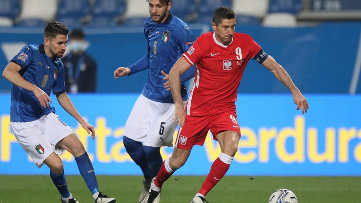 Polscy piłkarze przegrali z Włochami 0:2 w meczu Ligi Narodów