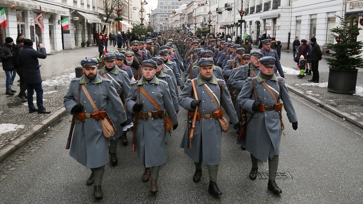 Warszawa przywitała Legiony Polskie. Jak 100 lat temu