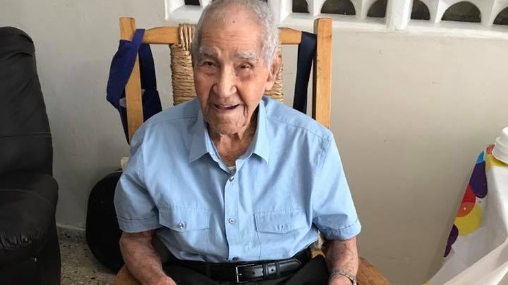 Rekordy Guinnessa: Najstarszy mężczyzna na świecie Emilio Flores Marquez ma 112 lat i 326 dni