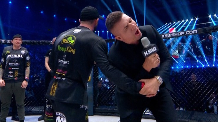 Żart, ale bolało... Mańkowski "zaatakował" Borka (WIDEO)