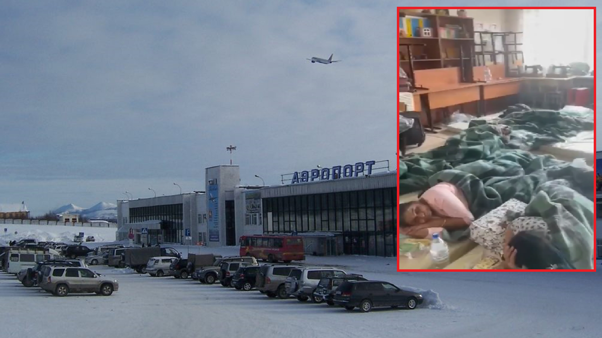 Samolot leciał do USA, ale wylądował w Rosji. Pasażerowie utknęli na Syberii