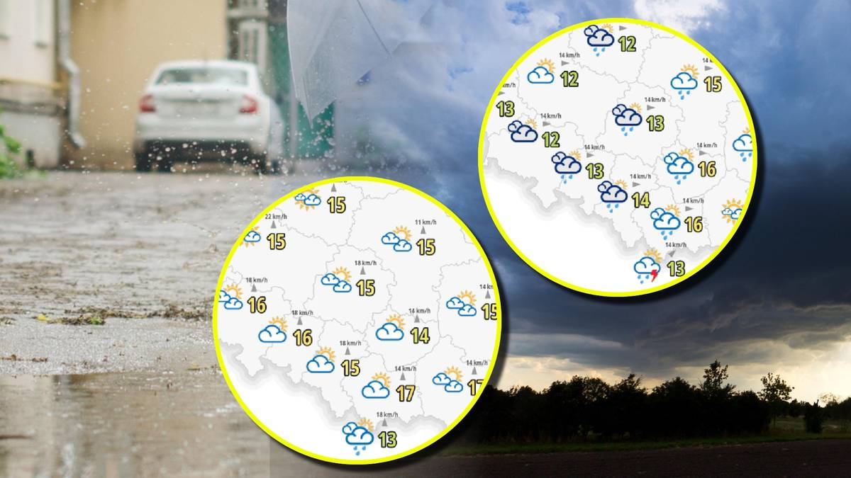 Chwilowa poprawa pogody, a potem znów deszcz. Nowa prognoza iMGW