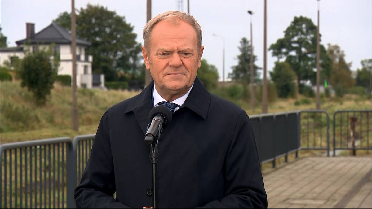 Donald Tusk o gotowości do ochrony przestrzeni powietrznej. "Polska jest gotowa"
