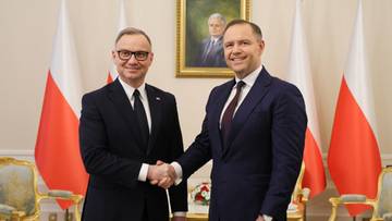 Pierwsze spotkanie Dudy z Nawrockim po wyborach. Prezydent elekt w Pałacu