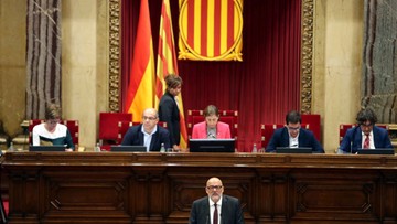 Parlament Katalonii przyjął ustawę o referendum ws. secesji regionu