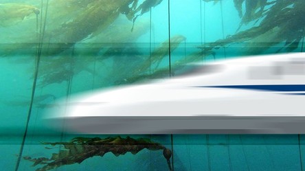 Arabowie zbudują podwodny tunel o długości 1800 km dla superszybkich pociągów