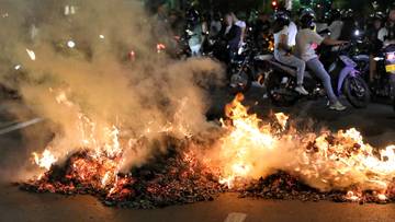 Przeciwnicy "Tygrysa" wyszli na ulice. Protesty po wyborach w Kolumbii