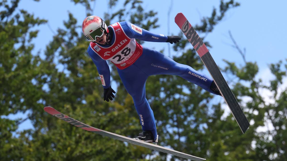 Paweł Wąsek najlepszy z polskich skoczków w Wiśle