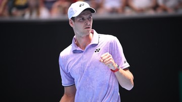 Australian Open: Hurkacz awansował do drugiej rundy