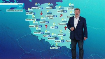 Prognoza pogody - środa, 15 czerwca - wieczór