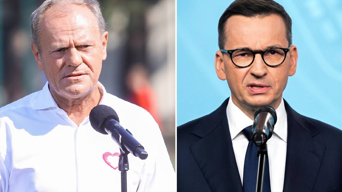 Ostra wymiana zdań między Donaldem Tuskiem i Mateuszem Morawieckim. Poszło o fabrykę amunicji