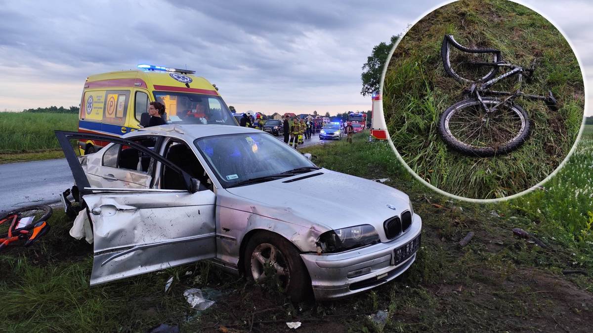 Wjechał w grupę rowerzystów. Nowe informacje o kierowcy
