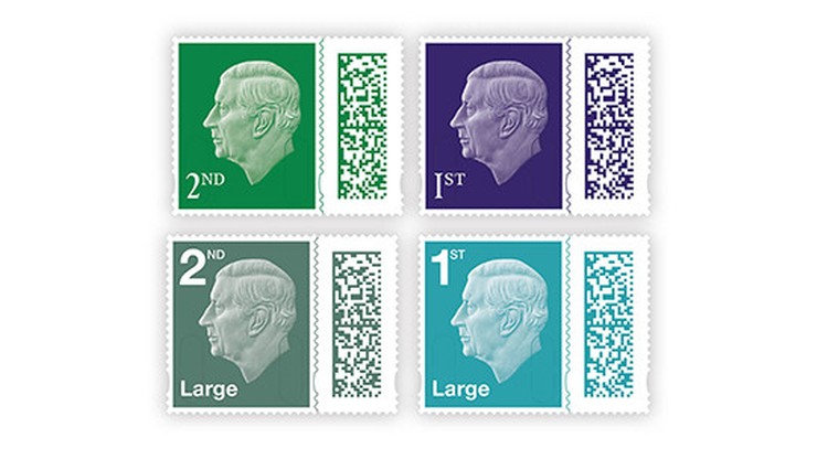 Wielka Brytania. Poczta zaprezentowała znaczki z królem Karolem III