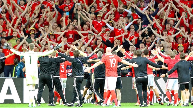 Euro 2016: Szalona radość Walijczyków (WIDEO)