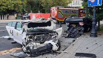 Tragiczny wypadek w Lublinie. Nie żyje jedna osoba, siedem jest rannych