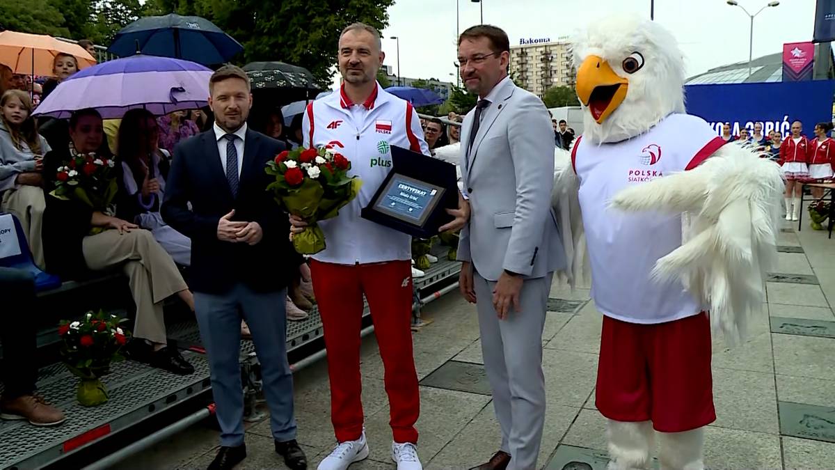 "Złotka" i selekcjonerzy! Nowe odciski dłoni w Alei Gwiazd Siatkówki