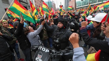 Apel szefowej unijnej dyplomacji o spokój i odpowiedzialność w Boliwii