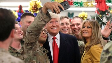 Trump z wizytą w Iraku: nie planuję wycofywać stąd sił USA