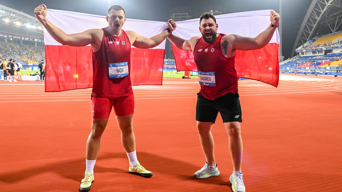 Polski wieczór na stadionie w Chengdu! Dominacja i pięć medali Uniwersjady