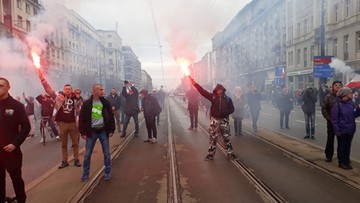 Marsz Niepodległości i Marsz Antyfaszystowski w obiektywie reporterów Polsat News