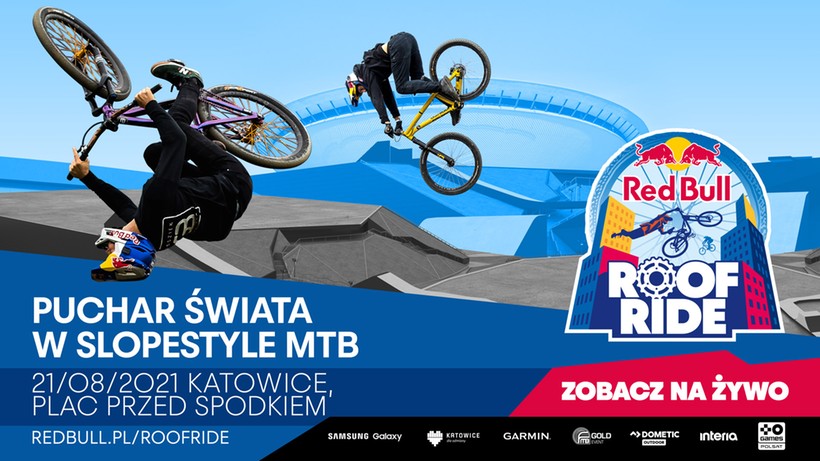 Polsat Games pokaże na żywo zawody Red Bull Roof Ride w Katowicach