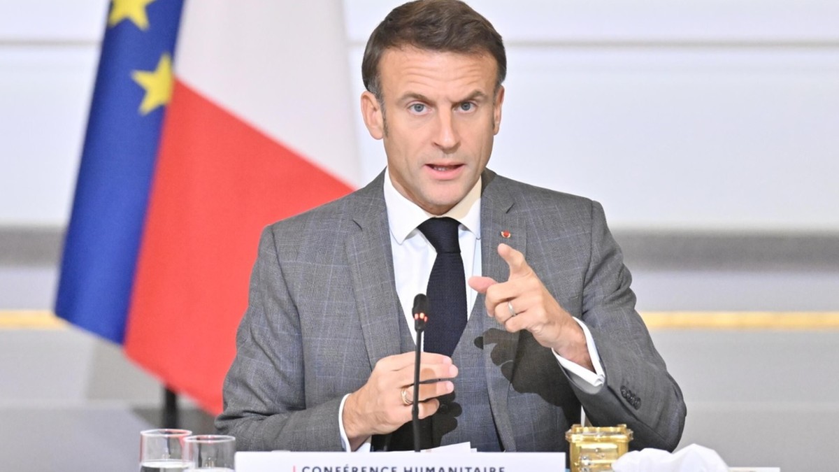 Francja. Prezydent Emmanuel Macron wezwał Izrael do przerwania działań militarnych