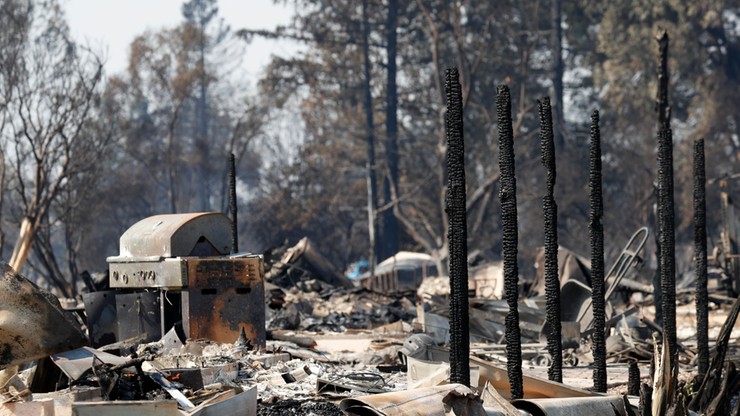 Pożary w Kalifornii. Los stu osób pozostaje nieznany
