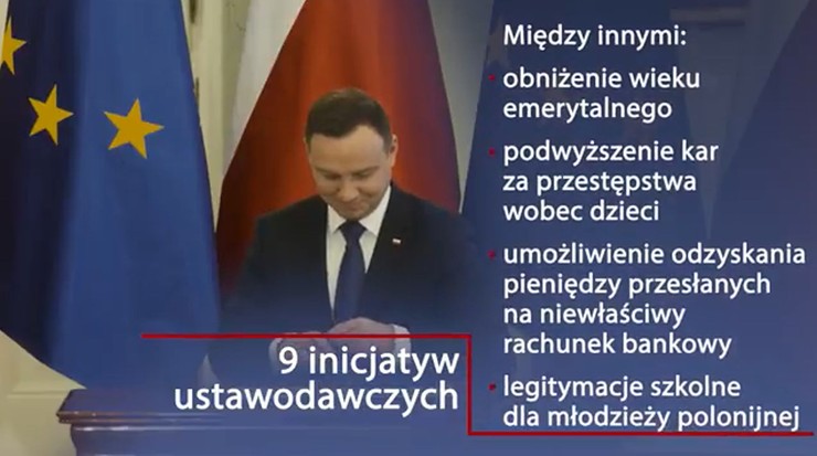 Druga rocznica wyboru Andrzeja Dudy. Kancelaria Prezydenta przygotowała spot