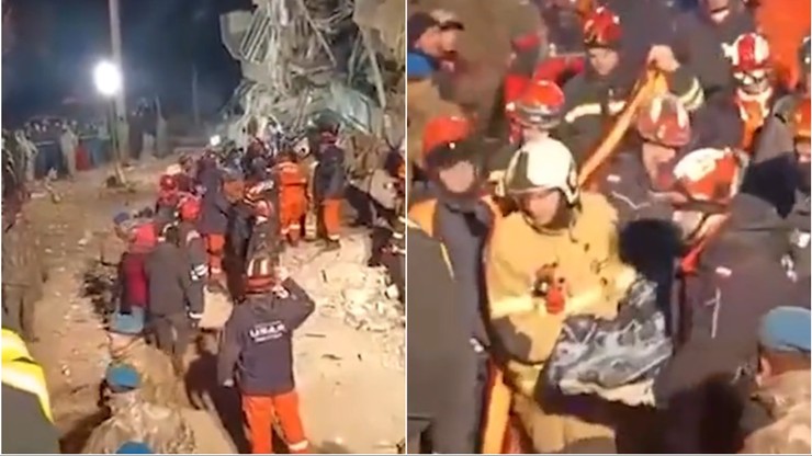 Trzęsienie ziemi w Turcji. Polscy strażacy uratowali dwunastą osobę spod gruzów