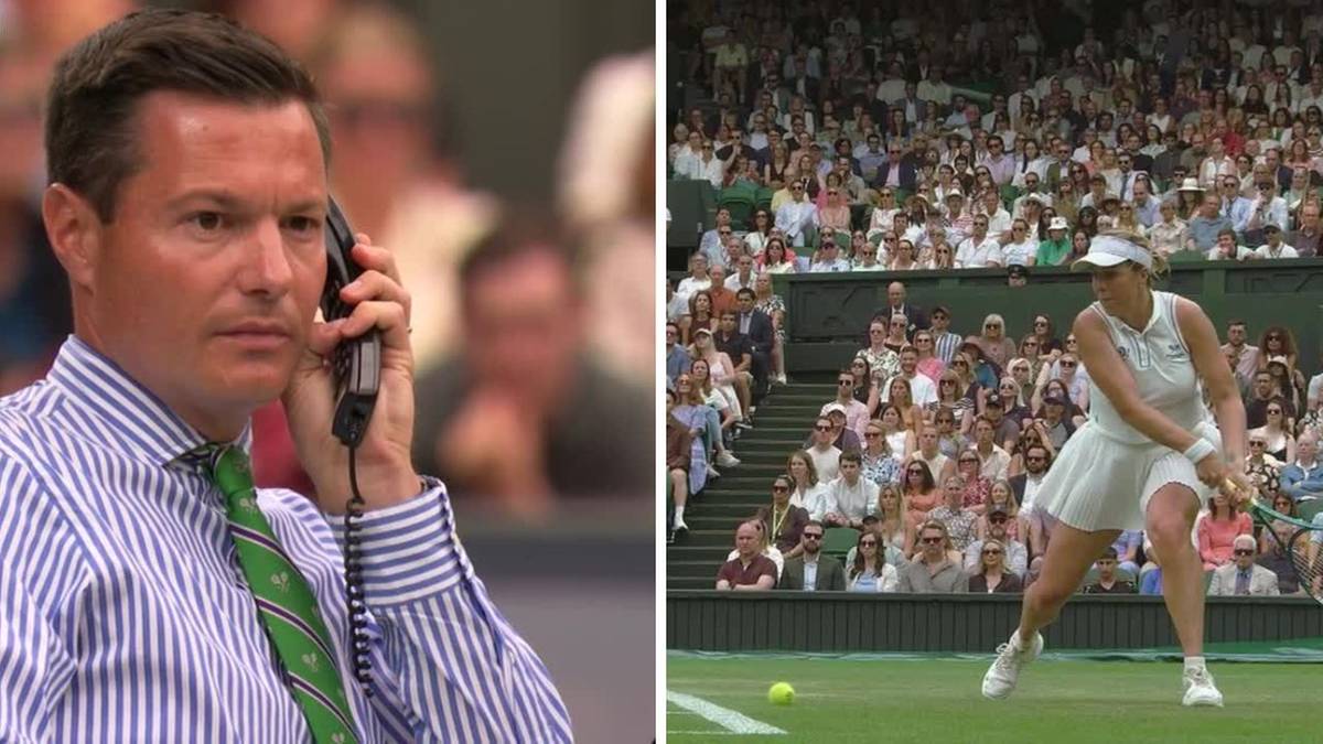 System zawiódł, a sędzia... nie wiedział, co robić. Kontrowersja na Wimbledonie (WIDEO)