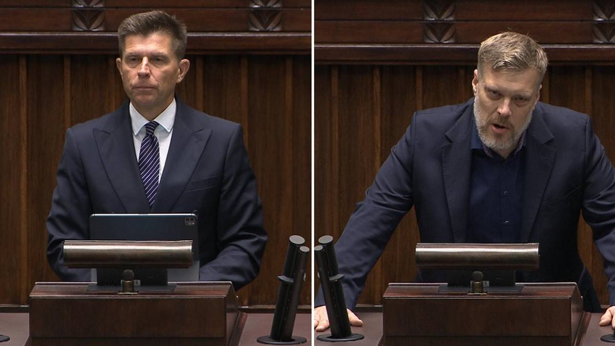 Zusammenstoß im Sejm. Ryszard Petru gegen Adrian Zandberg