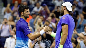 US Open: Djokovic w półfinale, dwa kroki od historycznego osiągnięcia