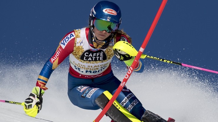 Alpejski PŚ: Shiffrin prowadzi po pierwszym przejeździe slalomu w Lienz
